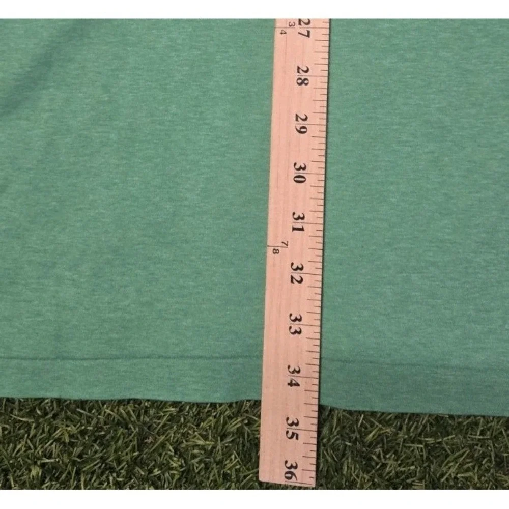 Polo Ralph Lauren Shirt Mens 3XLT Big & Tall Green Short Sleeve Flesh Pony 3XL
